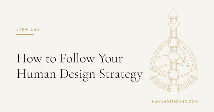 How to Follow Your Human Design Strategy. Human Design HD.