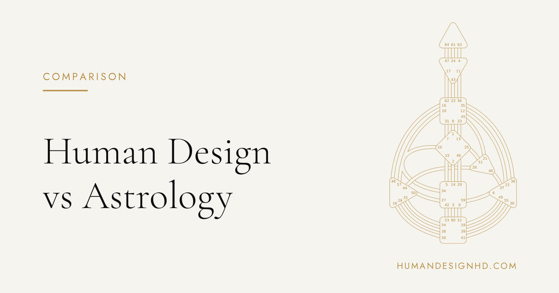 Human Design vs Astrology. Human Design HD.