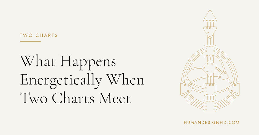 What Happens Energetically When Two Charts Meet. Human Design HD.