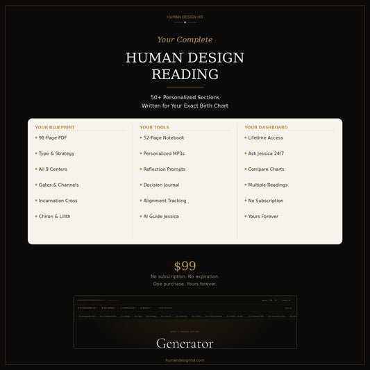 Complete Human Design Reading